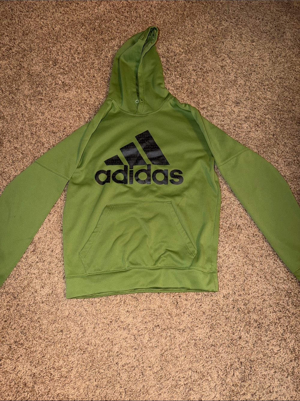 Green Men’s Adidas Hoodie